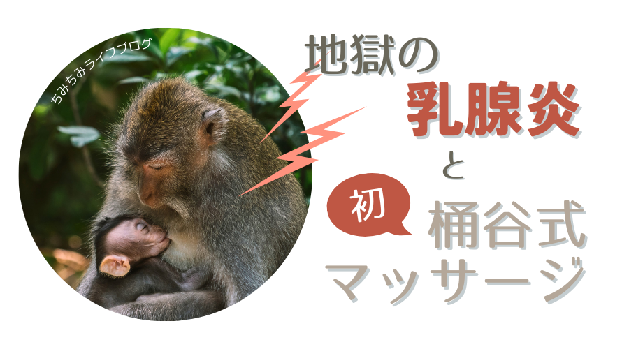 地獄の乳腺炎と初めての桶谷式マッサージ